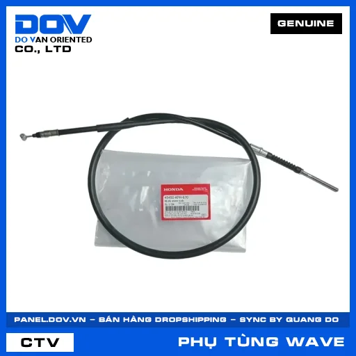 BỘ DÂY PHANH TRƯỚC (thắng) WAVE 100, WAVE ALPHA — 45450KPH670