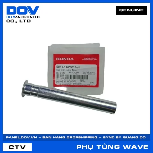 TRỤC CHÂN CHỐNG ĐỨNG WAVE ALPHA 110, WAVE RSX 110 — 50512KWW620