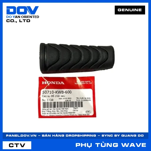 CAO SU ĐỂ CHÂN SAU WAVE ALPHA 110, WAVE RSX 110 — 50710KWB600