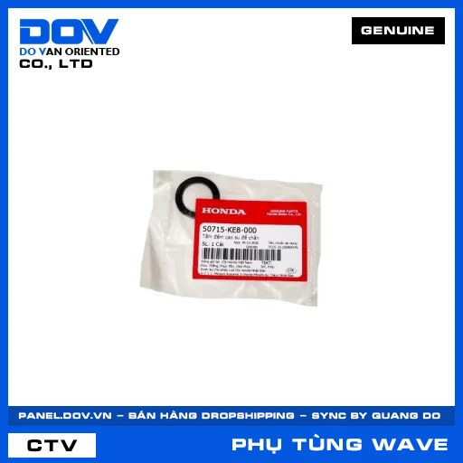 TẤM ĐỆM CAO SU ĐỂ CHÂN WAVE ALPHA 110, WAVE RSX 110 — 50715KE8000