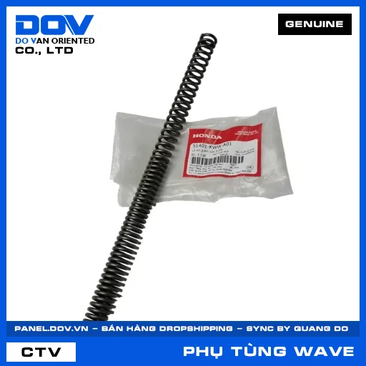 LÒ XO GIẢM XÓC TRƯỚC (phuộc) WAVE 100, WAVE ALPHA 110, WAVE RSX 110 — 51401KWWA01