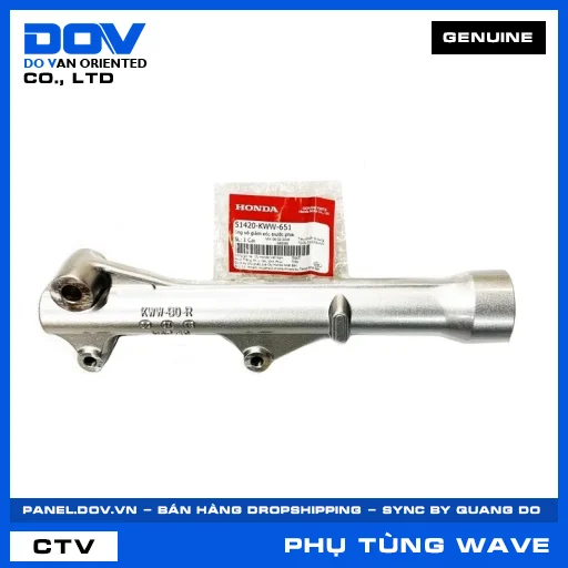 ỐNG VỎ GIẢM XÓC TRƯỚC PHẢI (phuộc) WAVE RSX 110 — 51420KWW651