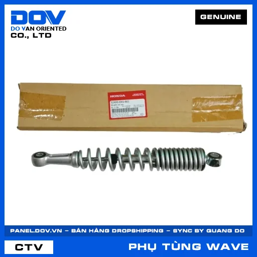 BỘ GIẢM XÓC SAU (phuộc) WAVE ALPHA — 52400KRS861