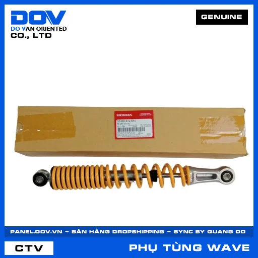 BỘ GIẢM XÓC SAU (phuộc) WAVE ALPHA — 52400KTL641