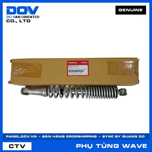 BỘ GIẢM XÓC SAU (phuộc) WAVE 100, WAVE ALPHA — 52400KTL681