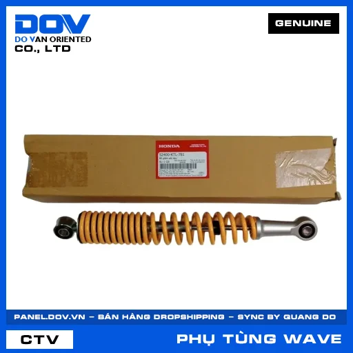 BỘ GIẢM XÓC SAU (phuộc) WAVE ALPHA — 52400KTL781