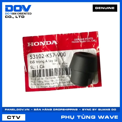 ĐỐI TRỌNG A TAY LÁI WAVE ALPHA 110, WAVE RSX 110 — 53102K57V00