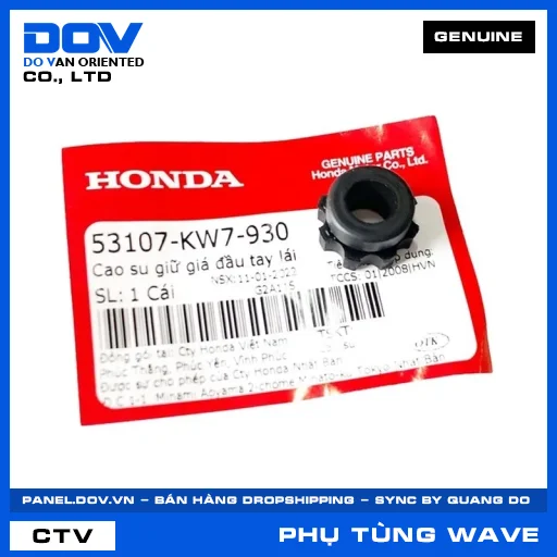 CAO SU GIỮ GIÁ ĐẦU TAY LÁI WAVE ALPHA, WAVE ALPHA 110, WAVE RSX 110 — 53107KW7930