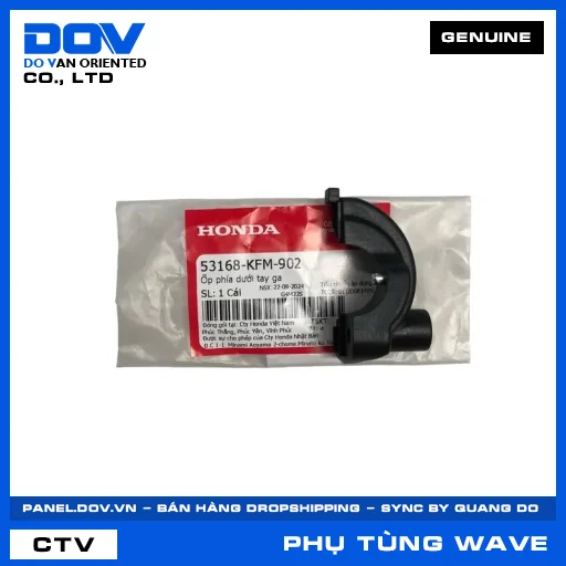 ỐP PHÍA DƯỚI TAY GA WAVE ALPHA 110, WAVE RSX 110 — 53168KFM902