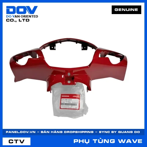 ỐP TAY LÁI TRƯỚC *R263* WAVE, WAVE ALPHA 110, WAVE RSX 110 — 53205K89V00ZA