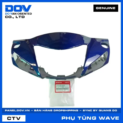 NẮP TRƯỚC TAY LÁI *PB421M* WAVE, WAVE ALPHA 110 — 53205K89V00ZN