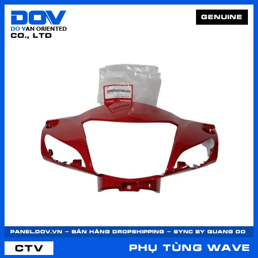 ỐP TRƯỚC TAY LÁI *R389* WAVE, WAVE ALPHA 110 — 53205K89V00ZU