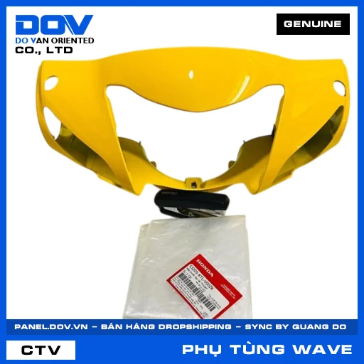 NẮP TRƯỚC TAY LÁI *Y106* WAVE, WAVE 100, WAVE ALPHA — 53205KTLV00ZK