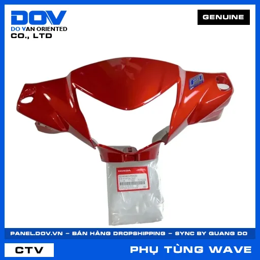BỘ ỐP TAY LÁI TRƯỚC *R340* WAVE, WAVE RSX 110 — 53240K03M30ZD