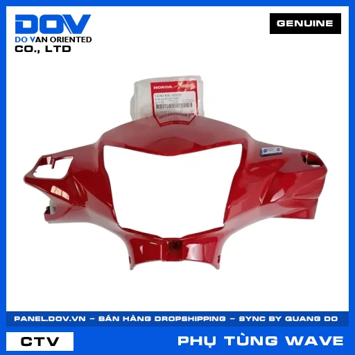 BỘ ỐP TAY LÁI TRƯỚC *R389* WAVE — 53240K90V00ZM