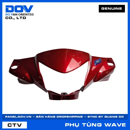 BỘ ỐP TAY LÁI TRƯỚC *R340C* WAVE, WAVE RSX 110 — 53240K90V10ZC