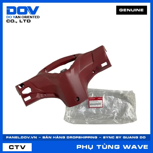 BỘ ỐP NHỰA SAU TAY LÁI *R349R* WAVE, WAVE RSX 110 — 53250K90VC0ZA