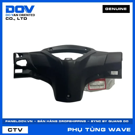 BỘ ỐP NHỰA SAU TAY LÁI *NH1* WAVE, WAVE RSX 110 — 53250K90VC0ZB