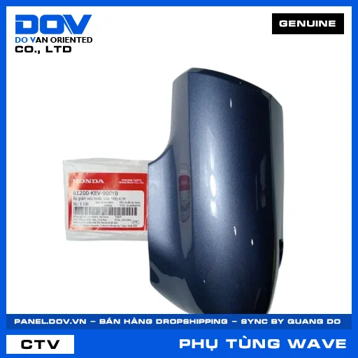 ỐP GIẢM XÓC TRƯỚC PHẢI *PB141M (phuộc) WAVE, WAVE ALPHA — 61200KEV900YB