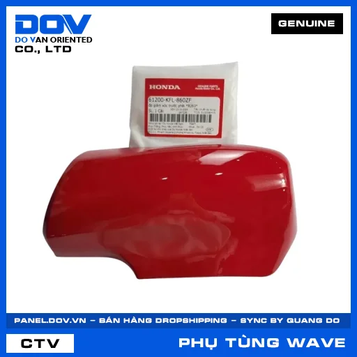 ỐP GIẢM XÓC TRƯỚC PHẢI *R263* (phuộc) WAVE, WAVE ALPHA — 61200KFL860ZF