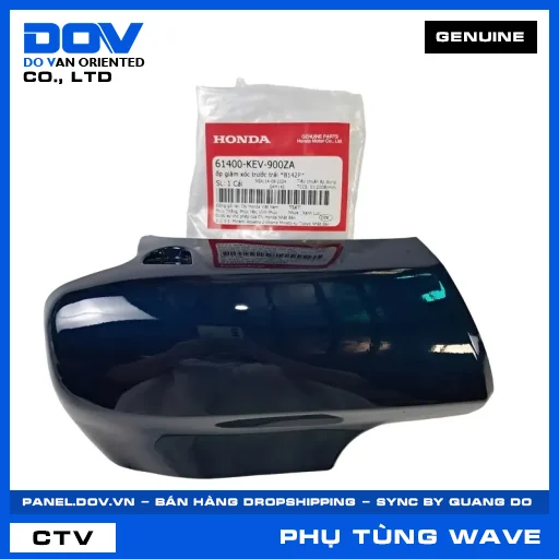 ỐP GIẢM XÓC TRƯỚC TRÁI *B142P* (phuộc) WAVE, WAVE ALPHA — 61400KEV900ZA