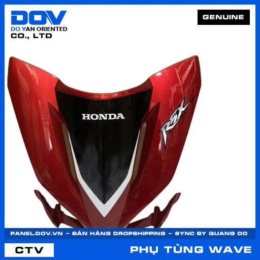 BỘ ỐP MẶT NẠ TRƯỚC *R340* WAVE, WAVE RSX 110 — 64200K07940ZE