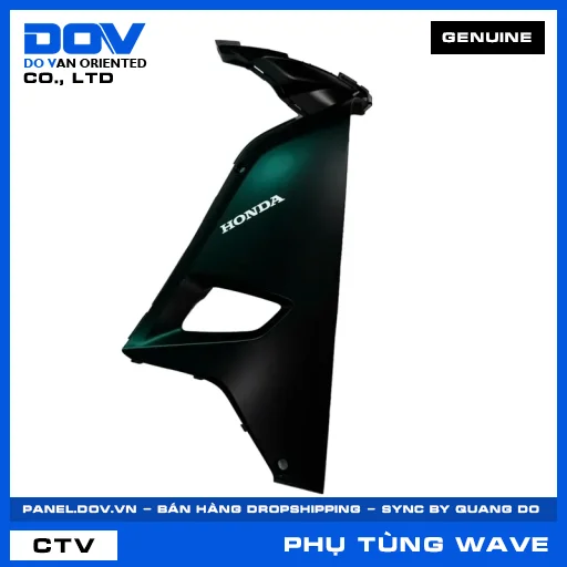 BỘ ỐP ỐNG YẾM PHẢI *NHA76M* WAVE, WAVE ALPHA 110 — 64200K89VA0ZA