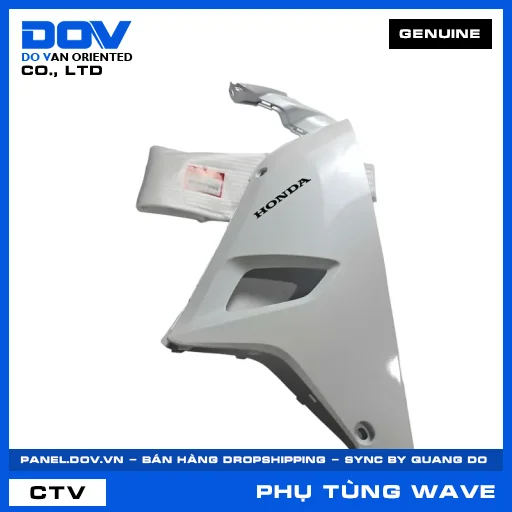 BỘ ỐP ỐNG YẾM PHẢI *NHB55P* WAVE — 64200K89VB0ZB