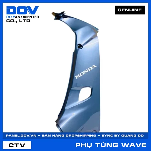 Bộ ốp yếm phải *PB141M* ghi WAVE, WAVE ALPHA — 64200KRS860ZB