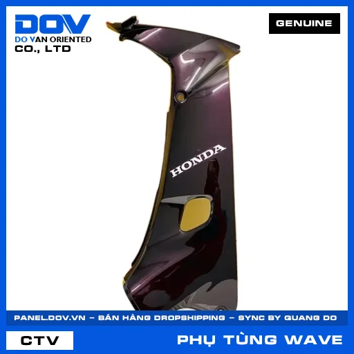 Bộ ốp yếm phải *R150CU* WAVE, WAVE ALPHA — 64200KRSV50ZC