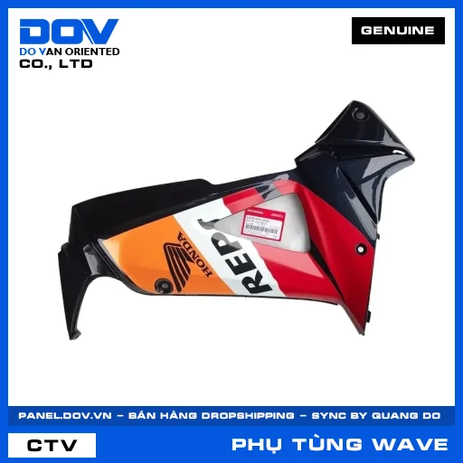 Bộ ốp yếm phải *PB383M* WAVE, WAVE ALPHA — 64200KVRV80ZA