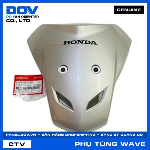 BỘ MẶT NẠ TRƯỚC *NH411M* WAVE, WAVE 100, WAVE ALPHA — 64300KVR910ZD