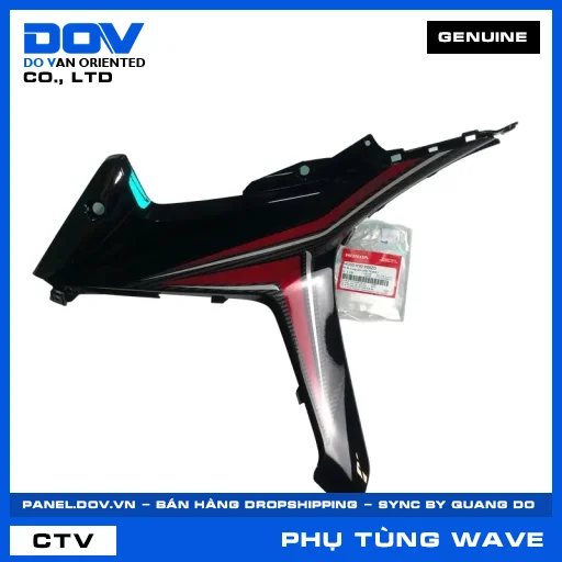 BỘ ỐP TRUNG TÂM PHẢI *R340C* WAVE, WAVE RSX 110 — 64350K90V00ZD