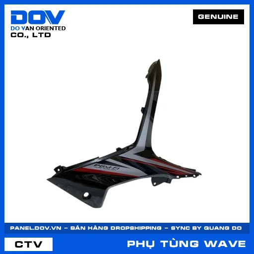 BỘ ỐP TRUNG TÂM TRÁI *R340* WAVE, WAVE RSX 110 — 64355K03M30ZD