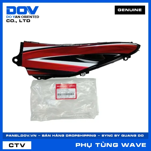 BỘ ỐP TRUNG TÂM TRÁI *R340C* WAVE, WAVE RSX 110 — 64355K03V70ZC