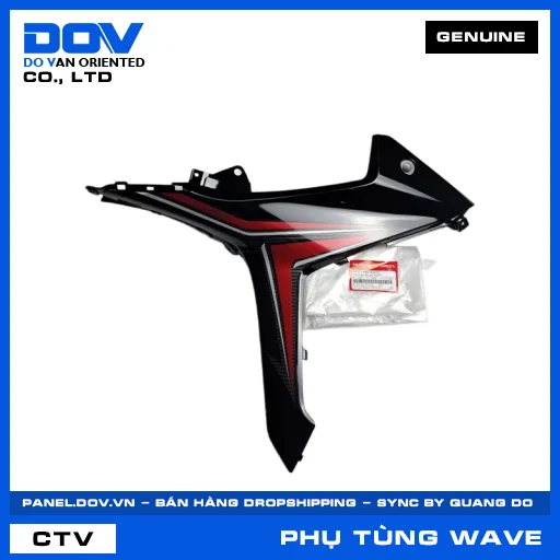 BỘ ỐP TRUNG TÂM TRÁI *R340C* WAVE, WAVE RSX 110 — 64355K90V00ZD