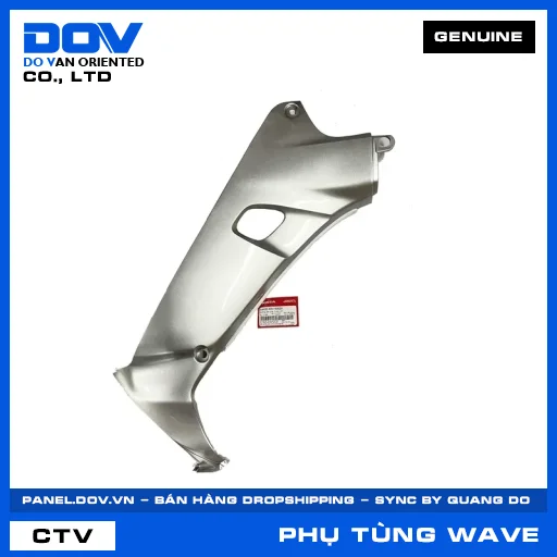 ốp ống yếm phải *NH411M* WAVE, WAVE ALPHA — 64400KEV900ZK