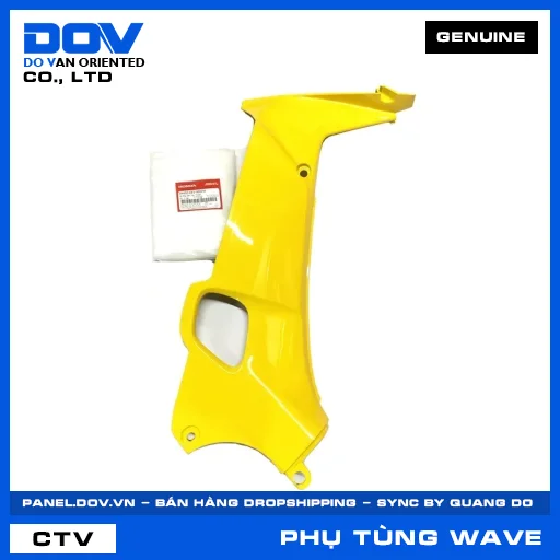 Ốp ống yếm trái *Y106* WAVE, WAVE ALPHA — 64450KEV900ZW