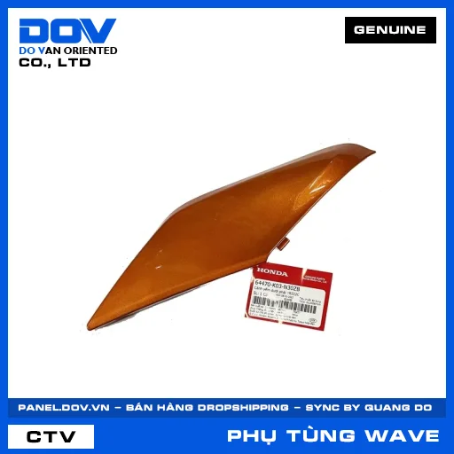 CÁNH YẾM DƯỚI PHẢI YR322C WAVE, WAVE RSX 110 — 64470K03N30ZB