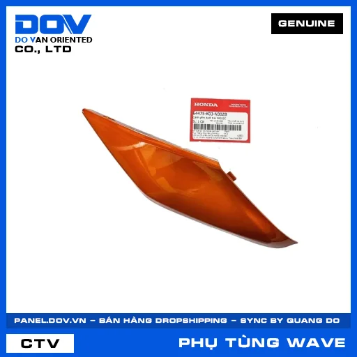 CÁNH YẾM DƯỚI TRÁI YR322C WAVE, WAVE RSX 110 — 64475K03N30ZB