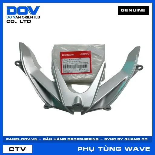 NẮP DƯỚI ỐP TRƯỚC *NH411M* WAVE, WAVE RSX 110 — 64520KWWV00ZD