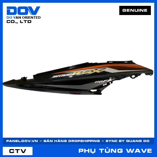 BỘ ỐP SƯỜN PHẢI *NH411* WAVE, WAVE RSX 110 — 64600K03M30ZB
