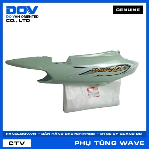 BỘ ỐP SƯỜN PHẢI *GY150P* WAVE, WAVE ALPHA 110 — 64600K89V20ZA
