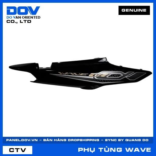 BỘ ỐP SƯỜN PHẢI *NHB25M* WAVE, WAVE ALPHA 110 — 64600K89V30ZE