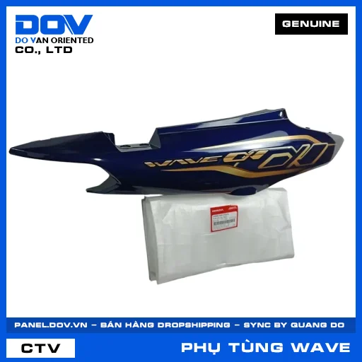 BỘ ỐP SƯỜN PHẢI *PB421* WAVE, WAVE ALPHA 110 — 64600K89V50ZA