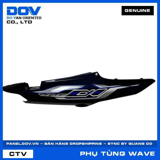 BỘ ỐP SƯỜN PHẢI *PB421* WAVE, WAVE ALPHA 110 — 64600K89V70ZC