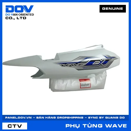 BỘ ỐP SƯỜN PHẢI *NHB55* WAVE, WAVE ALPHA 110 — 64600K89V70ZD