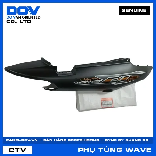 BỘ ỐP SƯỜN PHẢI *NHA76M* WAVE, WAVE ALPHA 110 — 64600K89V90ZD