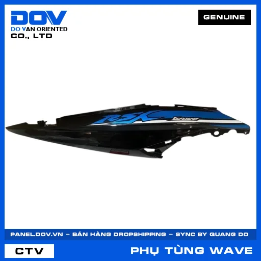 BỘ ỐP SƯỜN PHẢI *B189C* WAVE — 64600K90V90ZD
