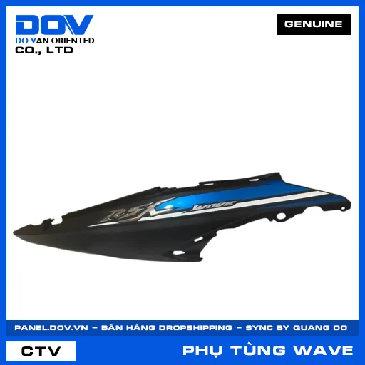 BỘ ỐP SƯỜN PHẢI *B189C* WAVE — 64600K90VB0ZD